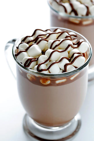 2-Ingredient Nuttella Hot Chocolate by www.gimmesomeoven.com