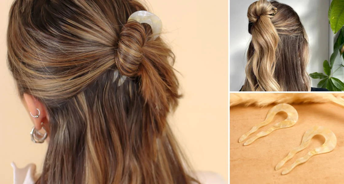 Easy And Cute Hairstyles With Allure : Easy Half Up + Flower Hair Clip I  Take You | Wedding Readings | Wedding Ideas | Wedding Dresses | Wedding  Theme