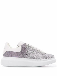 mcqueen silver sneakers