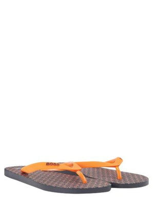 HUGO BOSS ORANGE FLIP FLOPS – FB LUXURY 