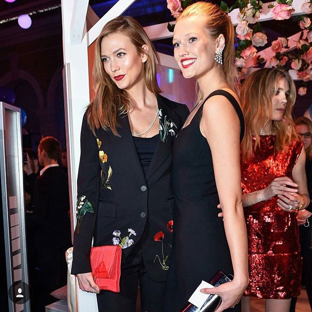 Karlie Kloss and Toni Garrn