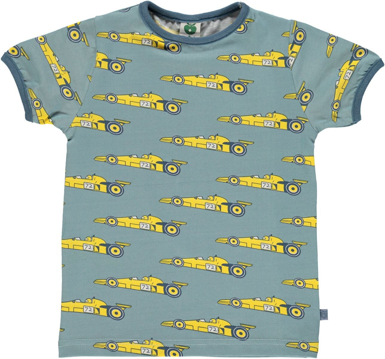 Postcode hoorbaar Oneindigheid Smafolk - T-Shirt Blauw Gele Formule 1 Raceauto's Sportscar - GOEDvanToen -  Eerlijke & biologische kinderkleding en babykleding