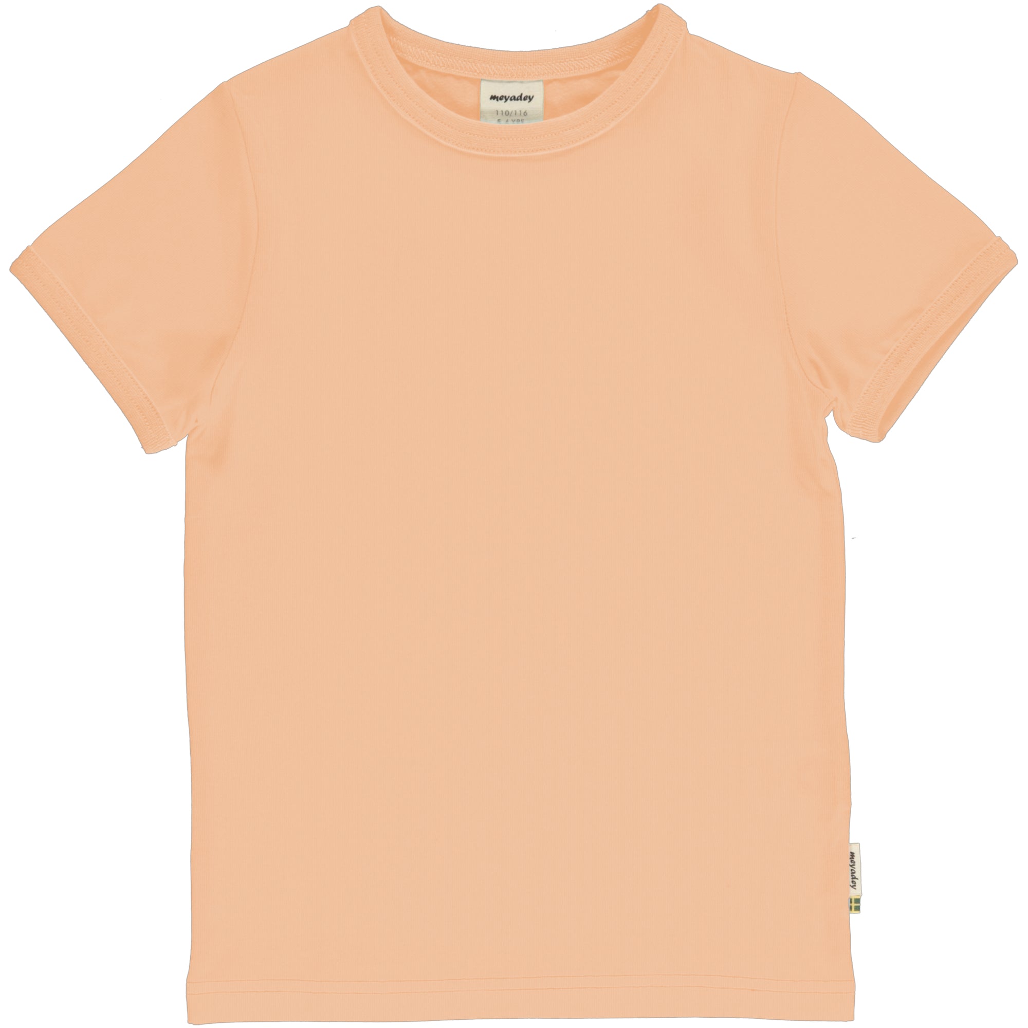 Dij Het begin Bridge pier Meyadey - Top SS Solid Orange Soft T-Shirt Zacht Oranje - GOEDvanToen -  Eerlijke & biologische kinderkleding en babykleding