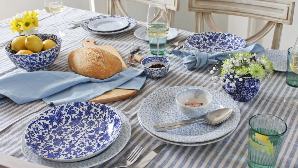 Burleigh Pottery Trends 2023 Blog Mix & Match Maison Blues