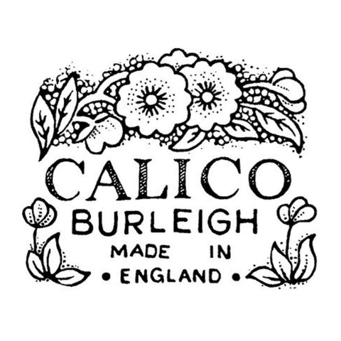 Burleigh Calico Backstamp
