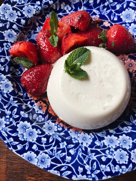 Summer Panna Cotta Method Rosie Louise