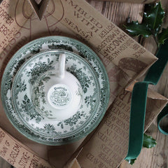 Christmas Gift Guide Burleigh Green Asiatic Pheasants Cup & Saucer Set