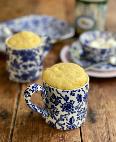 Microwave Golden Syrup Mug Cakes Recipe