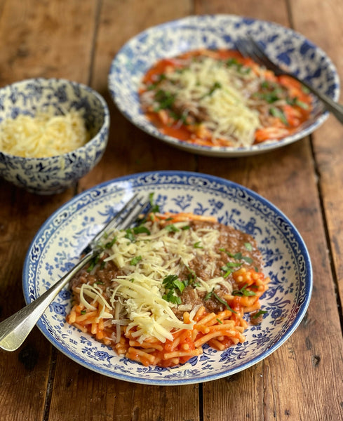 Microwave Spaghetti Bolognese Mug Recipe