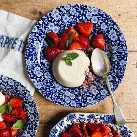 Summer Recipes Panna Cotta by Rosie Louise