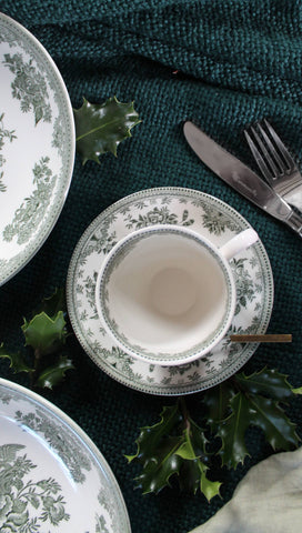 Burleigh Pottery Festive Greenery Tableware