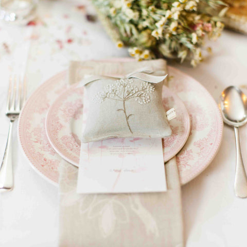 Wedding place setting ideas