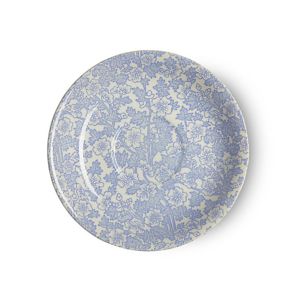 Blue Burgess Chintz Breakfast Saucer Seconds – Burleigh Pottery