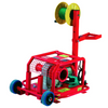 Electric cable pulling winches