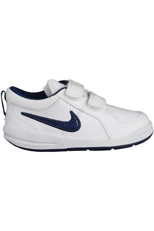 childrens blue nike trainers