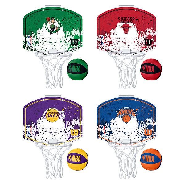 Wilson NBA Team Mini Hoop Basketball 0
