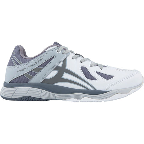 grey netball trainers