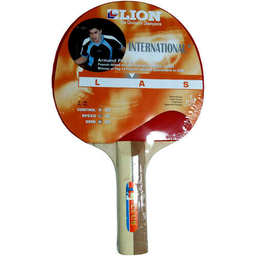 Lion Club International Table Tennis Bat 0