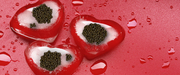 Attilus Caviar on iced hearts