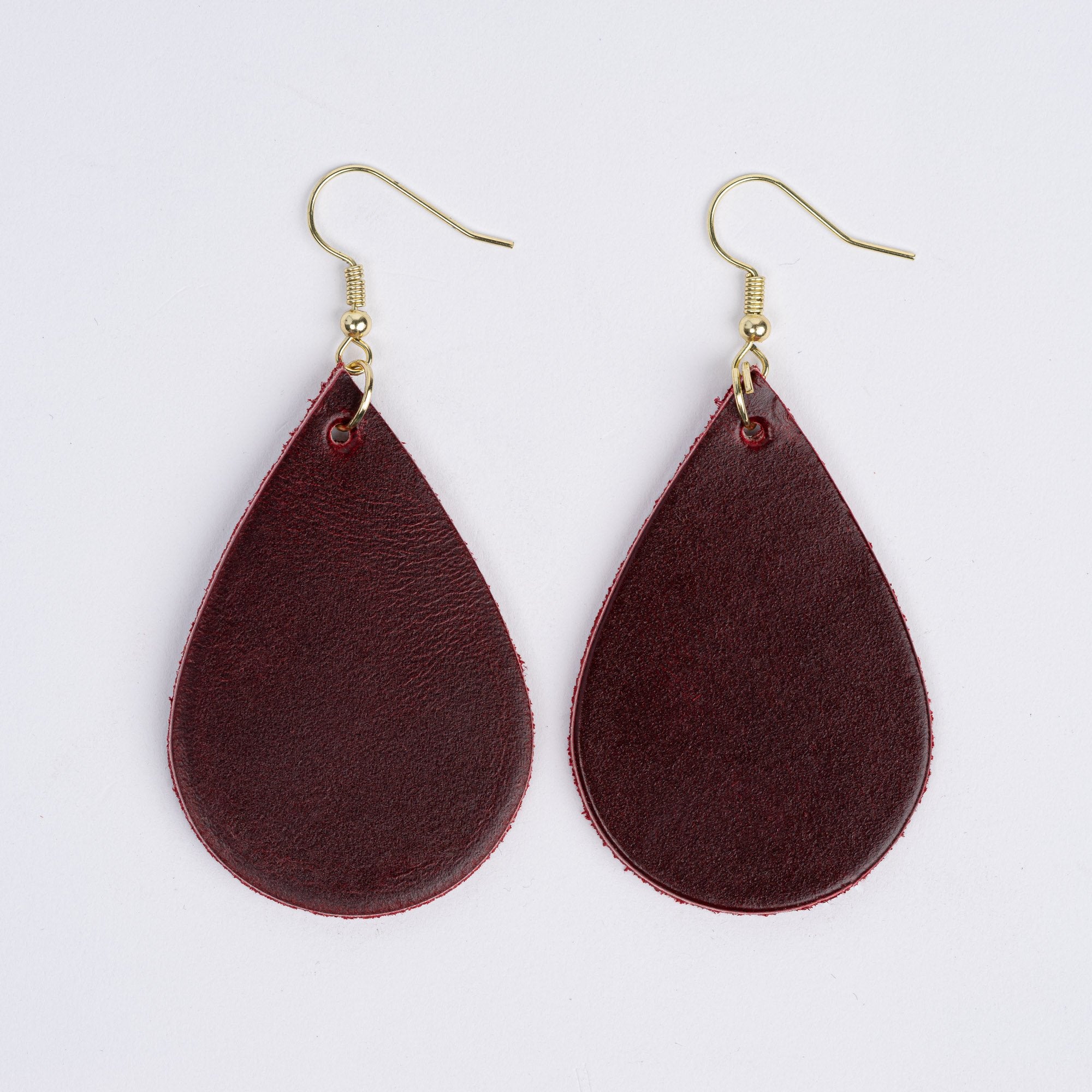 Leather Earrings (teardrop)