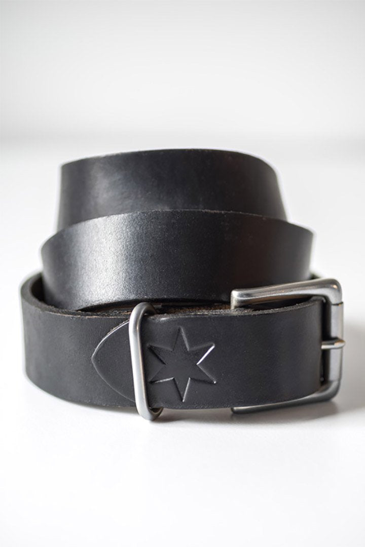 Black Leather Belt