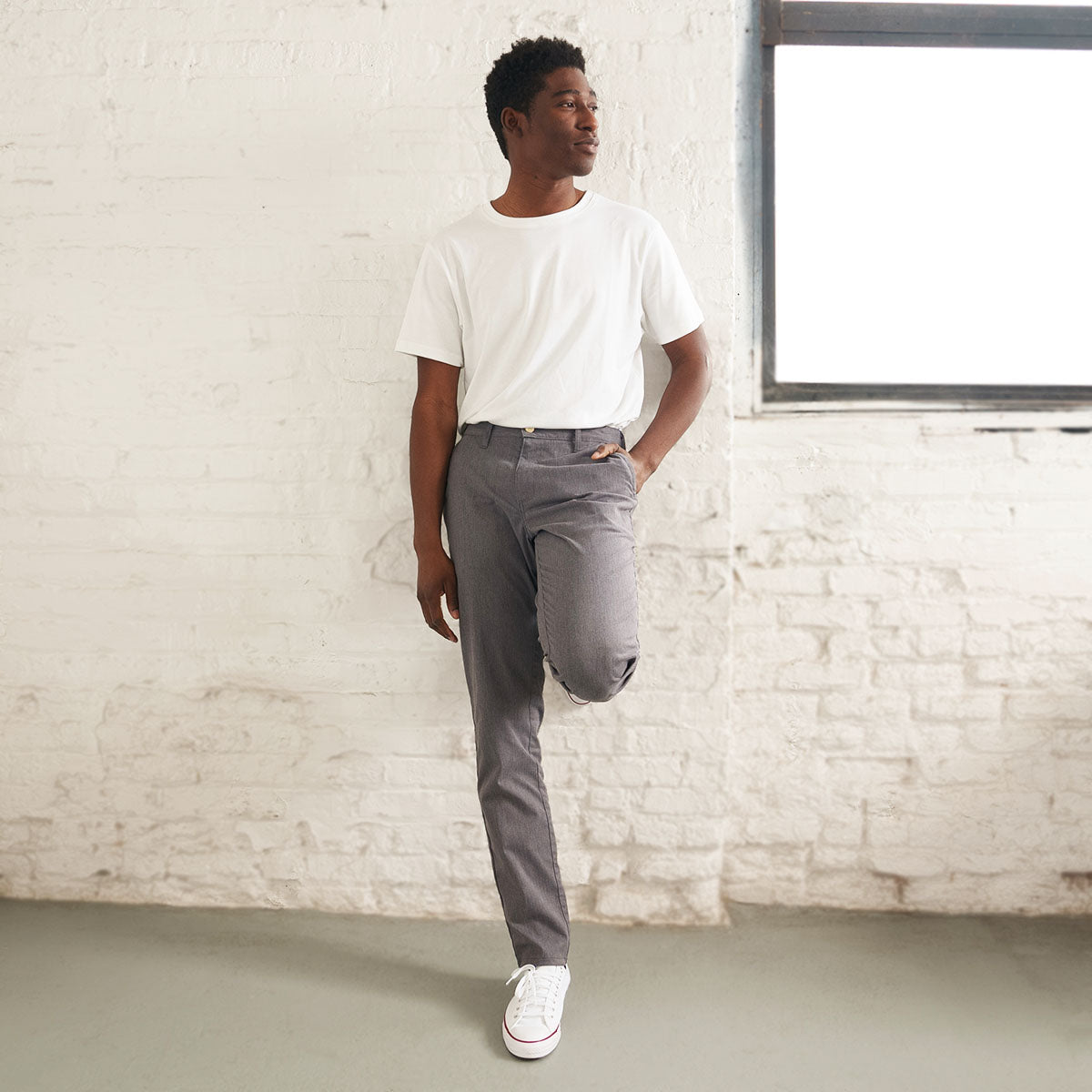 Stretch Chino - Grey