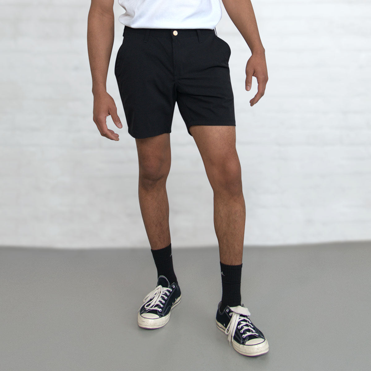 Tailored Technical Shorts - Black