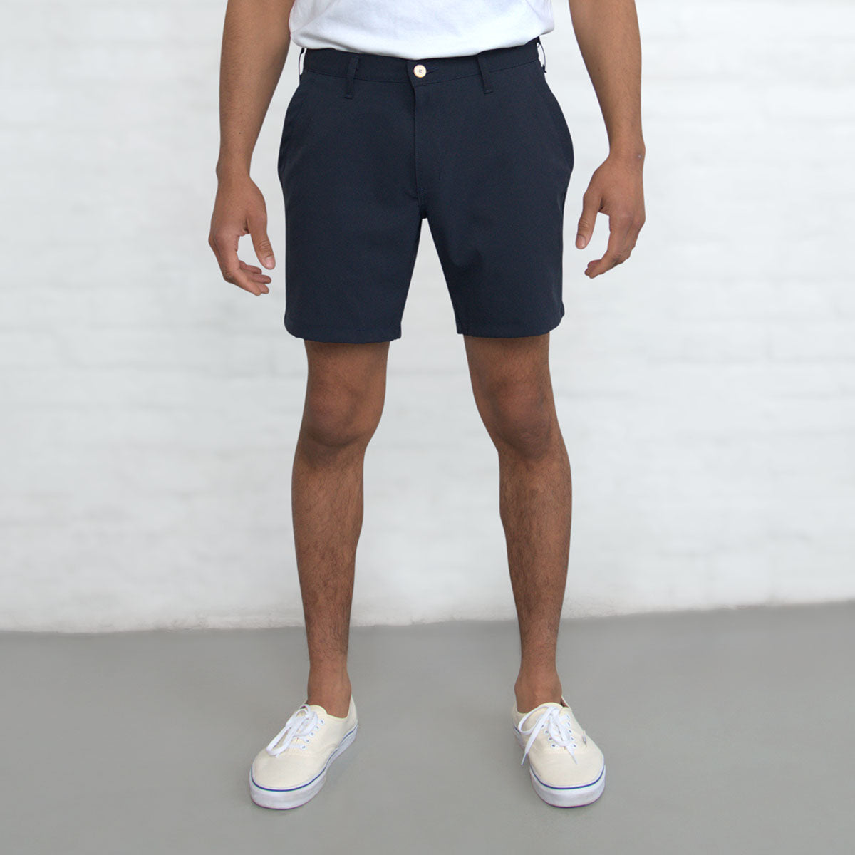 Tailored Technical Shorts - Navy