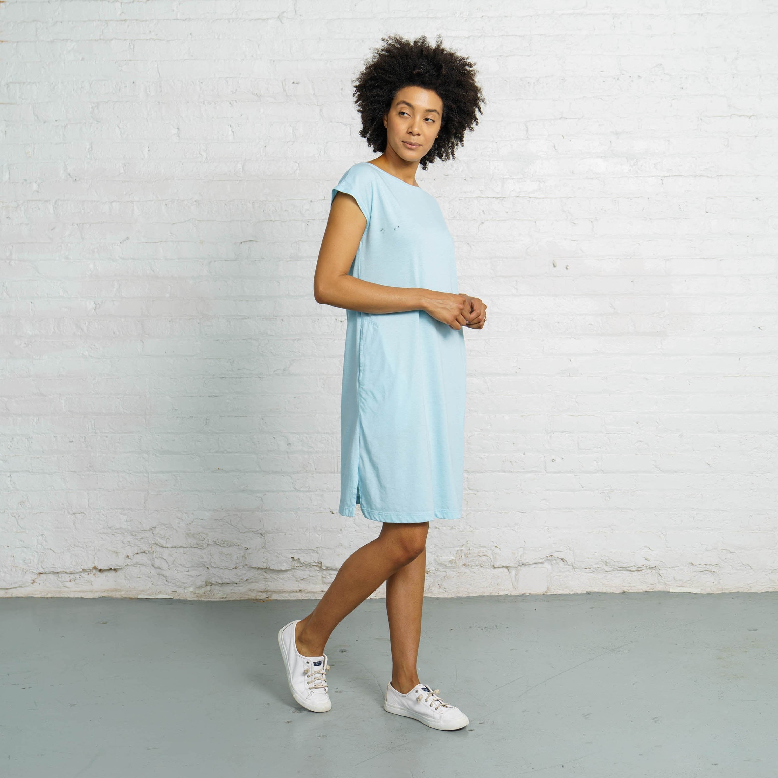 Sustainable Cap Sleeve Dress