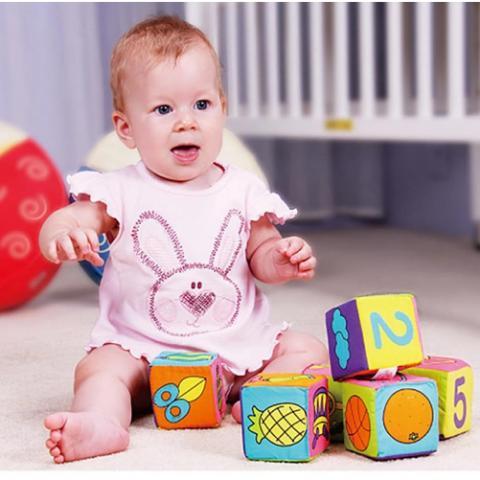 soft cubes baby blocks