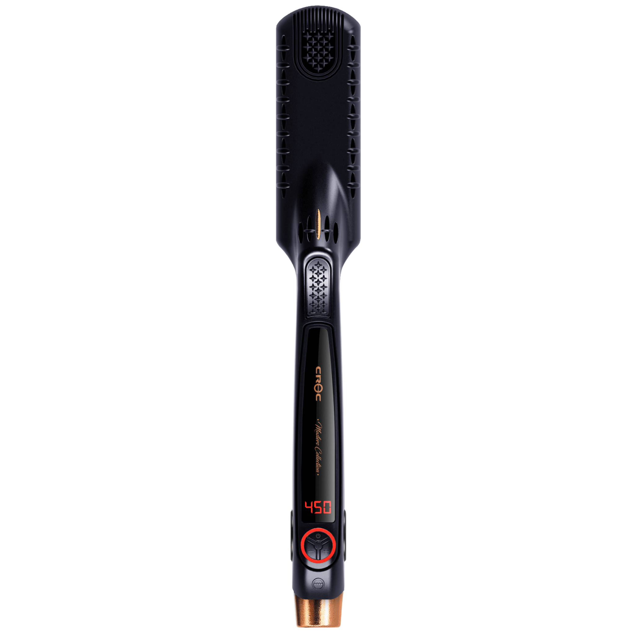  CROC Led Black Titanium Flat Iron 1 Inch : Beauty