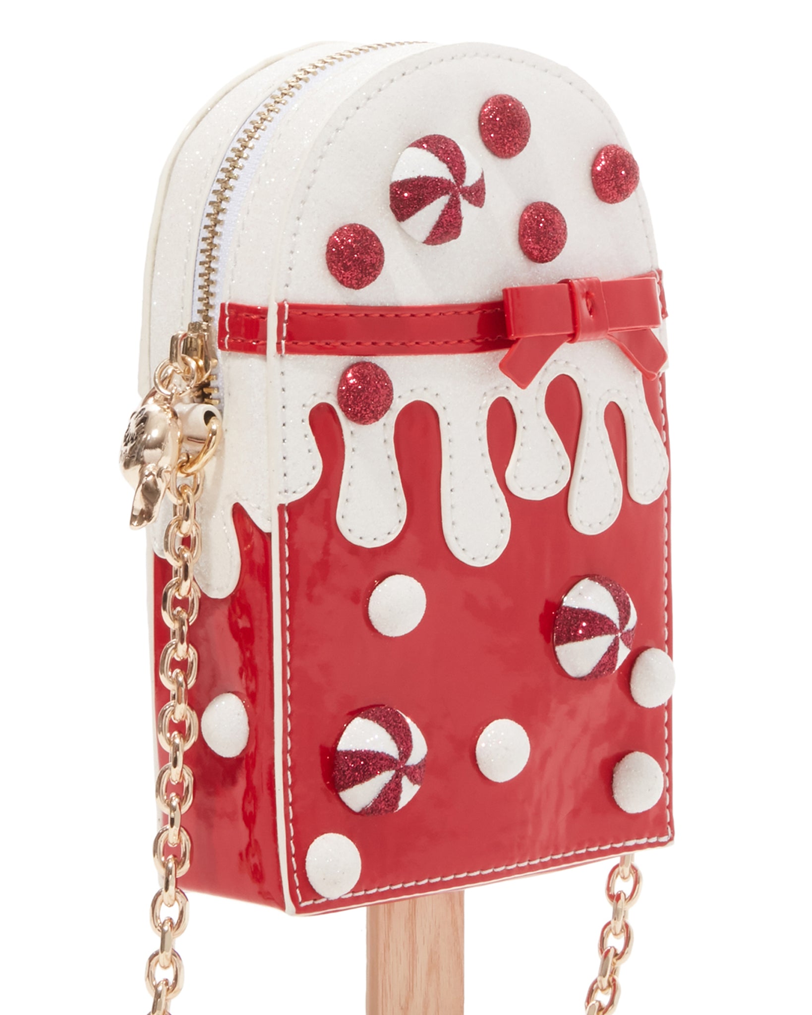 betsey johnson candy heart luggage