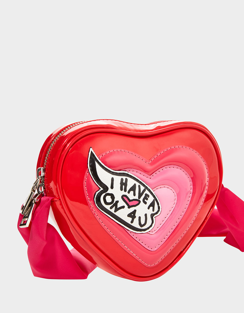 betsey johnson heart bag