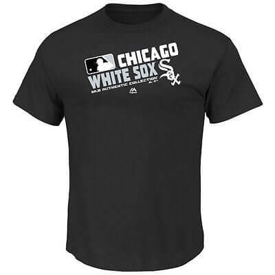 Chicago White Sox Youth Girls Space Dye Short Sleeve T-Shirt 10/12