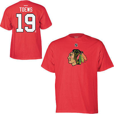 Reebok NHL Youth Girls Chicago Blackhawks Jonathan Toews #19 Jersey, Red