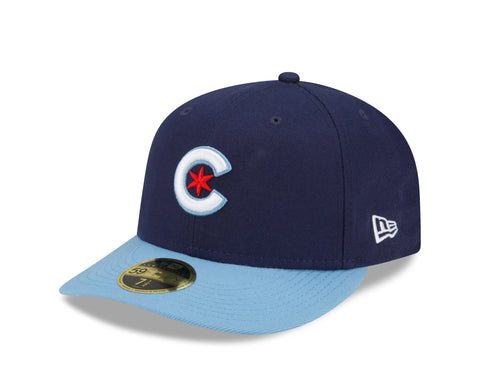 New Era Men's Navy, Light Blue Chicago Cubs 2021 City Connect 9TWENTY  Adjustable Hat