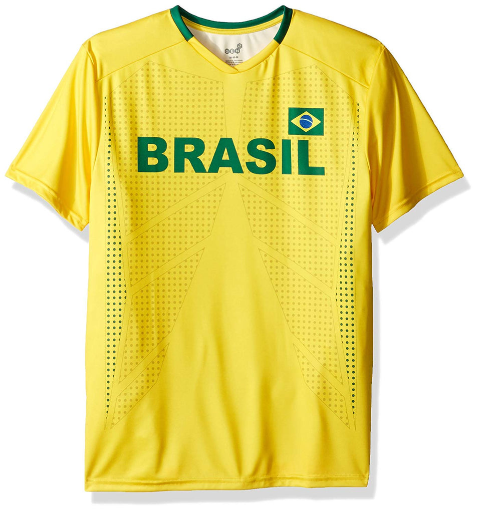 brazil men's soccer jersey