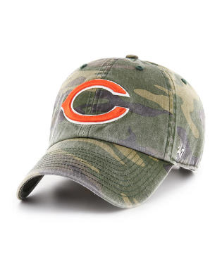 47 Brand Chicago Bears Clean Up Adjustable Hat (Navy)