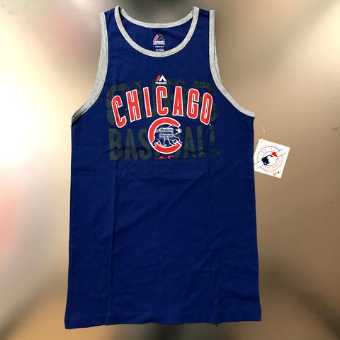 Outerstuff Chicago Cubs Pinstripe Youth T-Shirt Medium-10/12