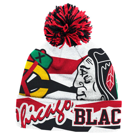 blackhawks stocking cap