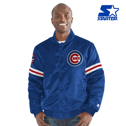 Authentic Satin Jacket 1990 Chicago Cubs