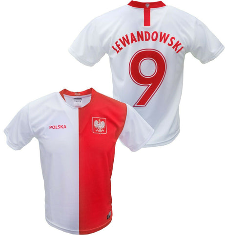 LEWANDOWSKI #9 Poland Away Jersey World Cup 2022