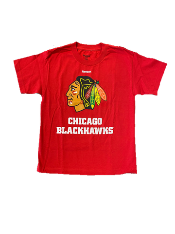 Cbh Shop Mitchell & Ness Blackhawks Distressed Basic Logo Shirts