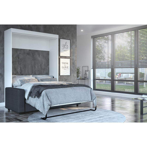 Nebula Queen Murphy Bed with Sofa (78W)