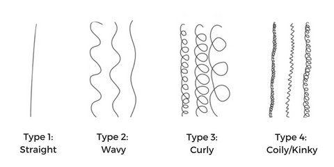 Natural Hair Curl Chart