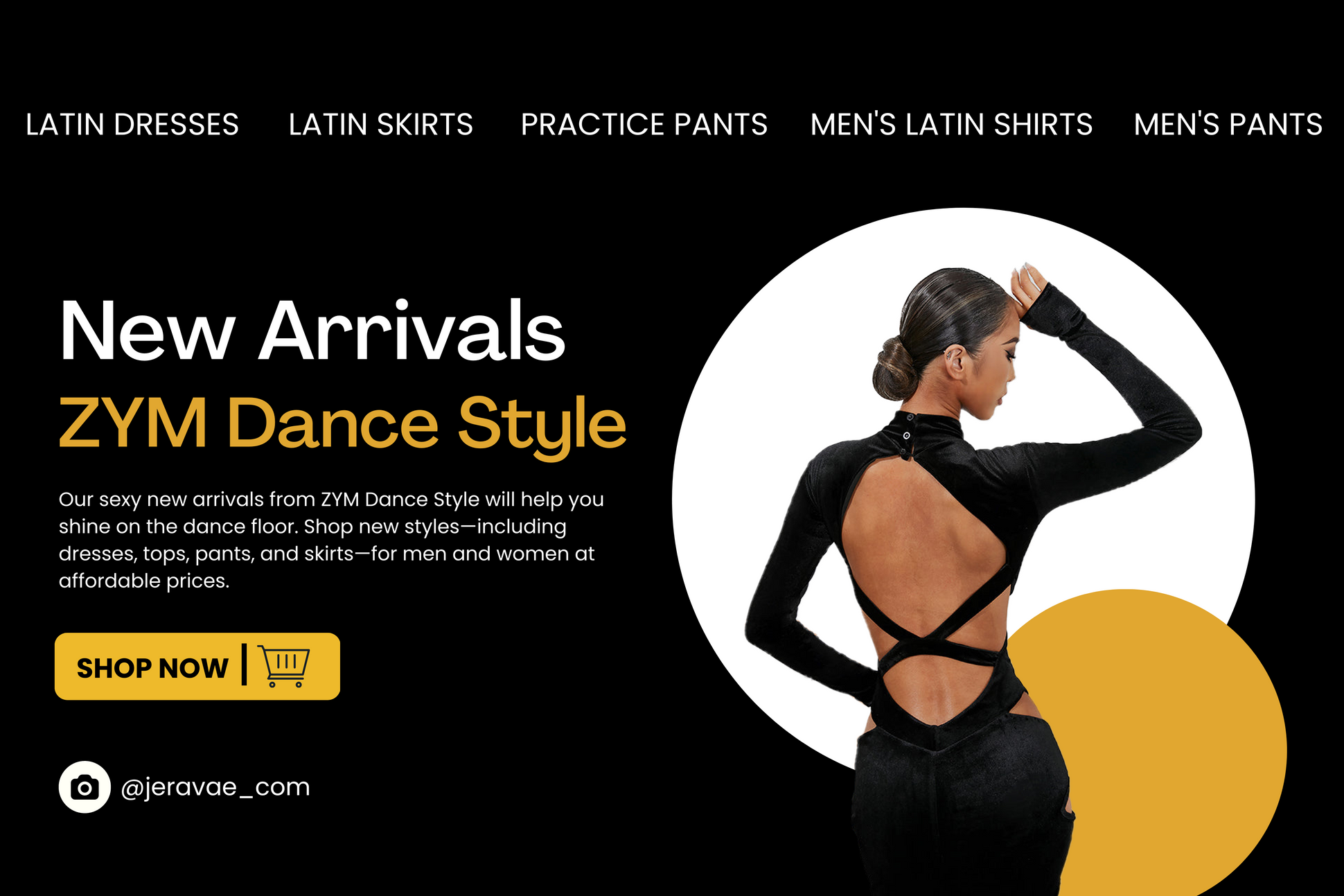 Ballroom and Latin dance wear for practice, teaching and competition ...