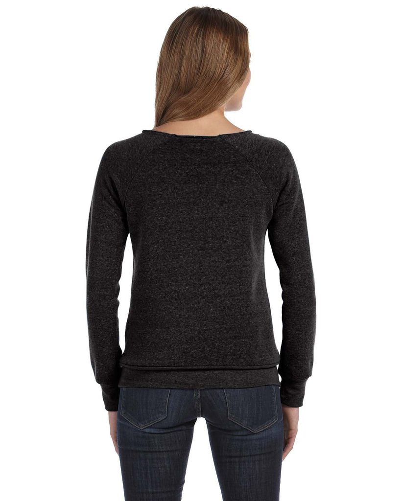 Women's Distressed Sweatshirt (Eco Black) – Custom Made Kid™