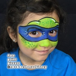 ninja turtle face paint