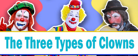 The Different Types Of Clowns – Clownantics