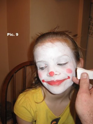 wicked jester face paint